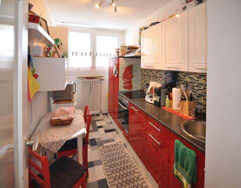 Küche - ohne Einbauküche - 2 Zimmer Etagenwohnung in Germering