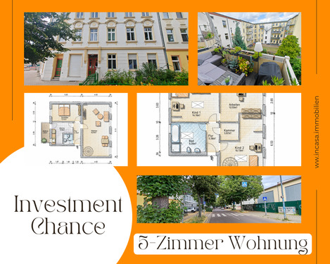 Bild 2 - 5 Zimmer Etagenwohnung zum Kaufen in Magdeburg