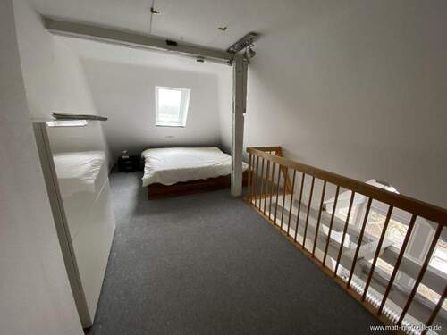 Galeriezimmer mit Doppelbett - 