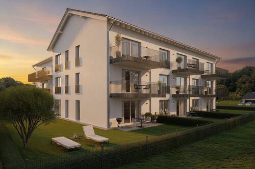 KI Homestaging - Etagenwohnung mit 88,50 m&sup2; in Malching zum Kaufen