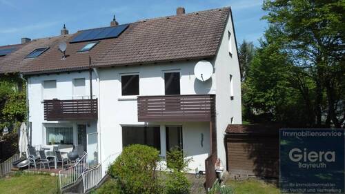 Südansicht - 5 Zimmer Reihenendhaus zum Kaufen in Bayreuth