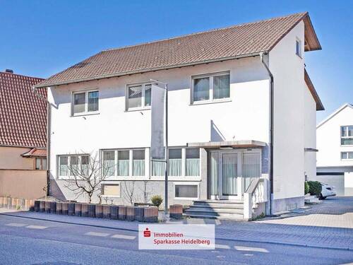 Hausansicht - Wohn- und Geschäftshaus mit 2 Einheiten & 266 m² Gesamtfläche im Zentrum von Dielheim