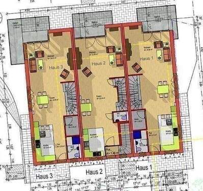 Erdgeschoss Süd mit NW-Balkon - 