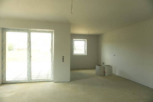 Wohnzimmer - 2 Zimmer Doppelhaushälfte zum Kaufen in Werlte