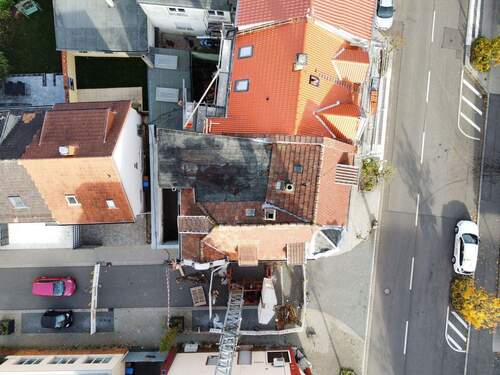 Vogelperspektive - 8 Zimmer Mehrfamilienhaus, Wohnhaus zum Kaufen in Pirmasens