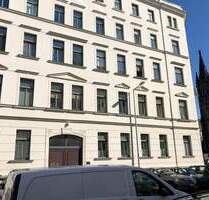 Beste Aussicht auf die Peterskirche in Leipzigs beliebter Südvorstadt