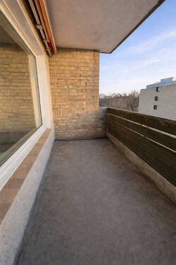 Balkon - 2 Zimmer Etagenwohnung in Wedel