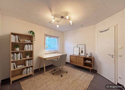 [KI-generiertes Foto] [KI-generiertes Foto] Arbeitszimmer - 