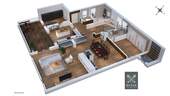 3D-Grundriss-Souterrain - 