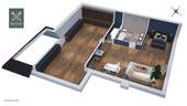 3D-Grundriss-Dachgeschoss - 