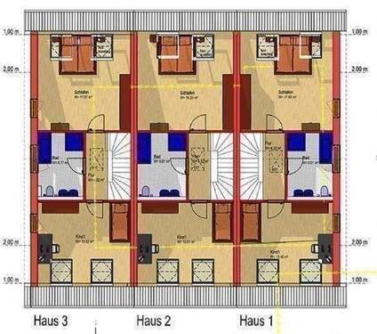 Dachgeschoss der EG-Wohnung Süd - 