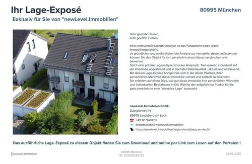 Hinweis auf das Lage-Exposé - 