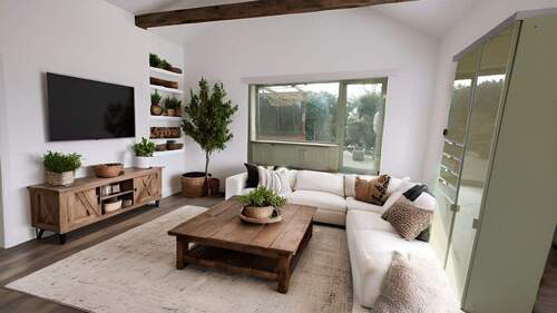 Wohnzimmer Muster (Homestaging) - 