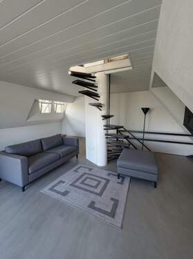 Wohnzimmer - Wohnzimmer, Modern - (KI generiert) - 