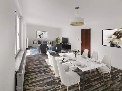 Helles 36qm Living Room im EG - 4 Zimmer Einfamilienhaus in Berkenbrück