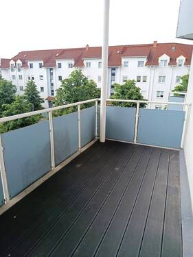 Balkon - Etagenwohnung mit 62,00 m&sup2; in Borsdorf zur Miete