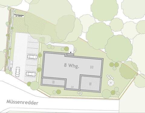 Lageplan - Etagenwohnung mit 108,70 m&sup2; in Hamburg zum Kaufen