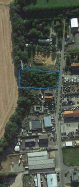 Luftaufnahme Gewerbegebiet - Grundstück zum Kaufen in Pfaffen-Schwabenheim