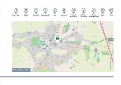 Umgebungshinweis - 5 Zimmer Reihenmittelhaus in Alveslohe