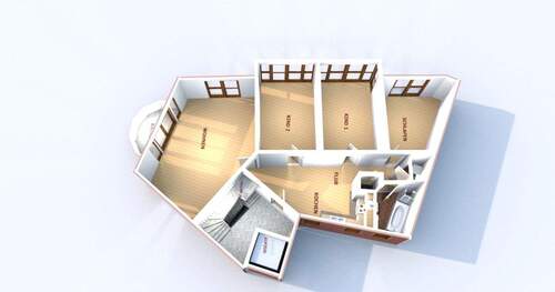 Große lichtdurchfl. 4 Zi-Whg - 