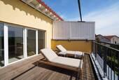 Beispiel Dachterrasse - 4 Zimmer Reihenmittelhaus in Rabenau / Obernaundorf