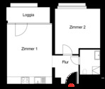 2. Obergeschoss - 
