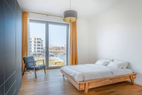 Schlafzimmer - The One & Only - Möbliertes Neubauapartment mit Wasserblick