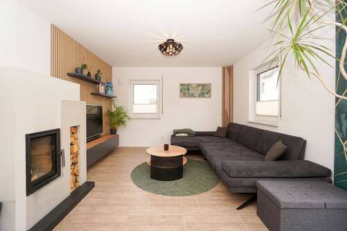 Wohnbereich mit Kamin - 