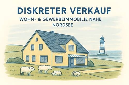 Titelbild - Diskreter Verkauf: Wohn- & Gewerbeimmobilie nahe Nordsee