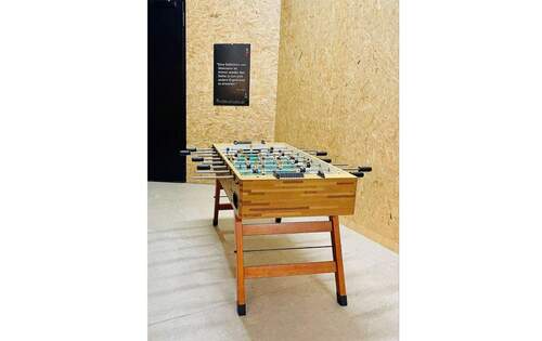 Tischkicker im Gemeinschaftsbereich - 