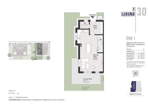 Erdgeschoss (mit Privatgarten) - 