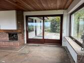 Wohnzimmer EG Kamin Terrasse - 