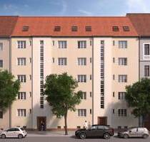 FAMILIENWOHNUNG AM ARTHUR-BRETSCHNEIDER-PARK | 4 Zimmer, Garten, 2 Balkone und pures Wohnglück - Leipzig Eutritzsch