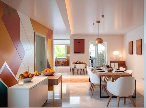 Wohndiele; Designbeispiel - 