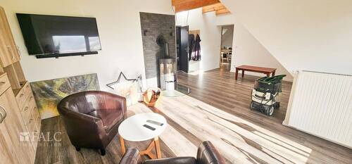 Wohnbereich im Dachgeschoss - 