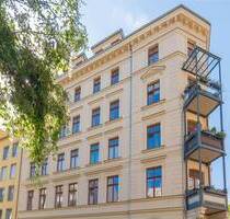 STILVOLLER ALTBAU IN CITYLAGE | Vermietete 3-Raum-Wohnung mit Balkon und edler Ausstattung - Leipzig Zentrum-West