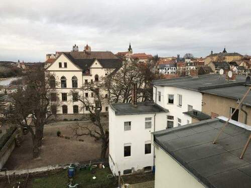 Blick vom Balkon - 2 Zimmer Etagenwohnung zur Miete in Bernburg