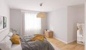 Helles und komfortables Schlafzimmer - 