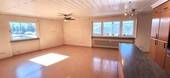 Wohnzimmer mit Küche - Etagenwohnung mit 107,00 m² in Mannheim zum Kaufen