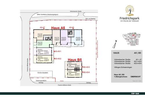 P-103 - Übersicht 1.OG - 
