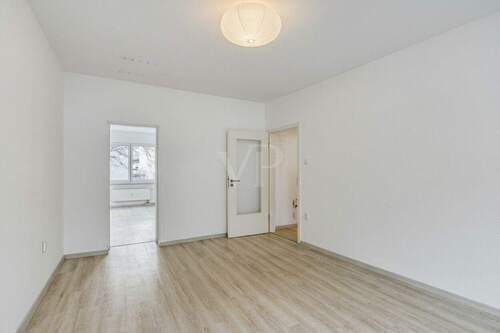 Wohnzimmmer - weiter Blick - Etagenwohnung mit 49,60 m&sup2; in Köln zum Kaufen