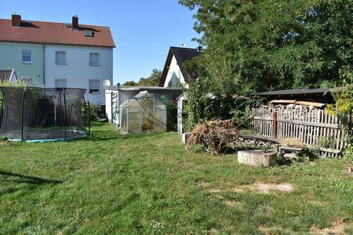 Garten - Doppelhaushälfte mit 100,00 m² in Neukieritzsch zum Kaufen