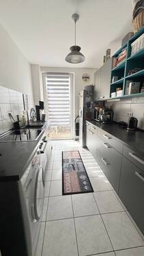 Küche.jpeg - Kopernikusplatz ! Charmante 3 Zi.-Altbau-Whg, 75 m², Balkon, EBK gegen Ablöse, im 3. OG ohne Aufzug