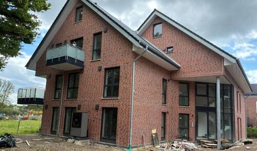 Hausansicht hinteres Haus - 3 Zimmer Terrassenwohnung zur Miete in Altenberge