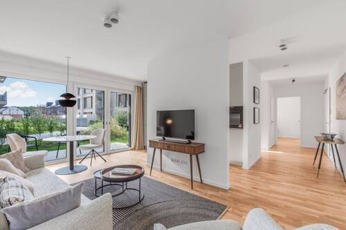 Wohnzimmer - Wohnen zwischen Dünen und Meer - 2 Zimmer Neubau in List