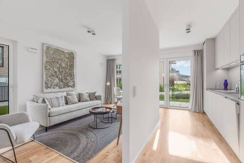 Wohnzimmer - 2 Zimmer Etagenwohnung zum Kaufen in List auf Sylt