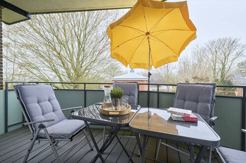 Großer Balkon in West-Ausrichtung - 