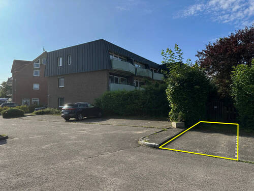 Stellplatz am Haus - 