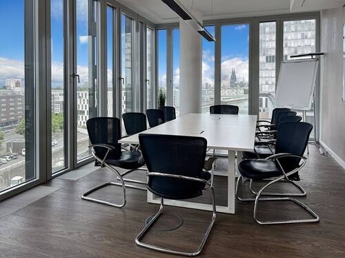 Besprechungsräume 2.jpg - Privater Büroraum für 4 Personen in Signature Kranhaus Süd