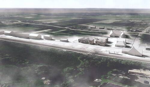 Visualisierung Luftbild - Büro zur Miete in Sylt